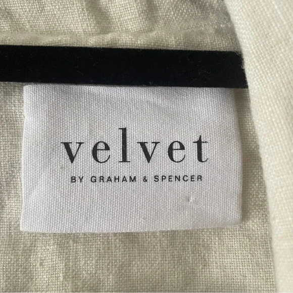 Velvet by Graham & Spencer Linen Blazer Sz XS - Picture 10 of 10